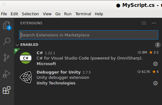 debian install visual studio code